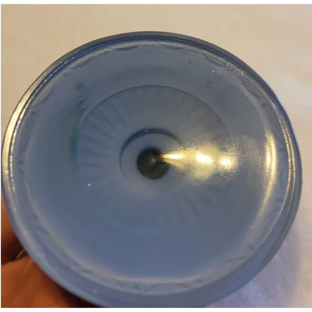 1970s VTG Avon‎ Avonshire Grecian Blue Candle Holder Wedgwood Style Blue w/ Box